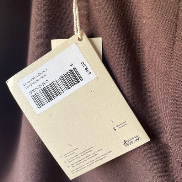 Frank & Oak Slim Fit Pants - Picture 5 of 6